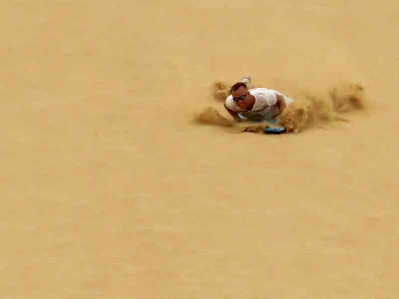 Sandboarding