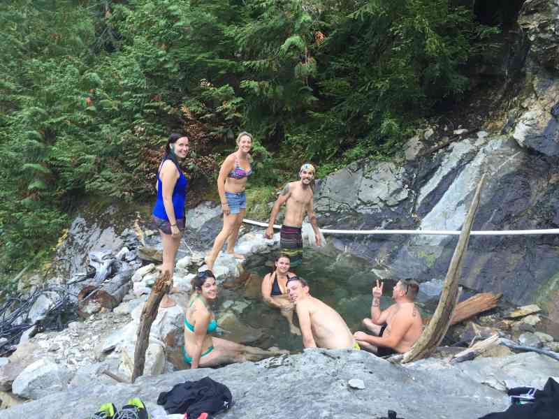 Upper Halfway Hot Springs