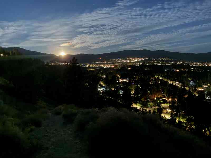 Mission Ridge Park Moonrise