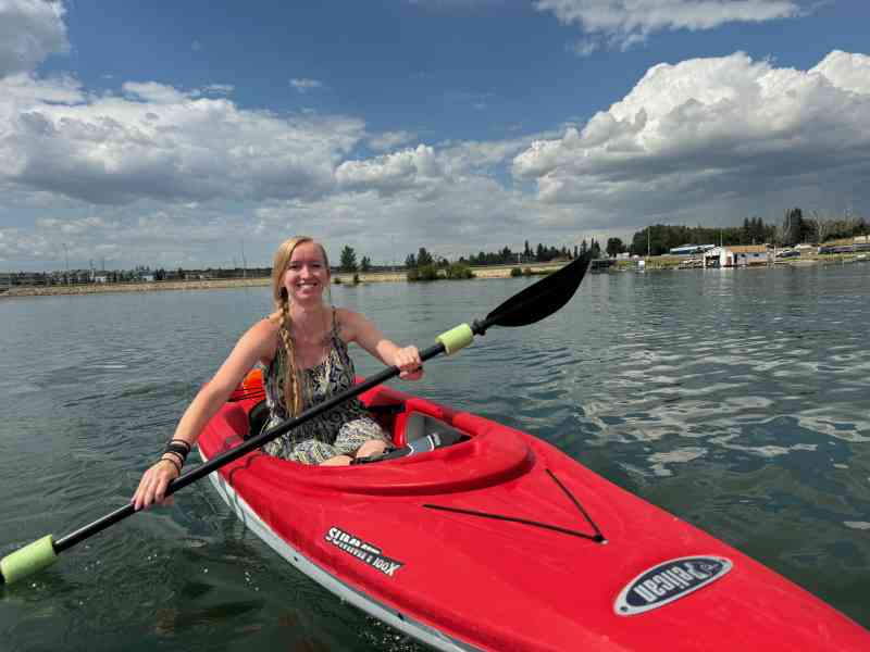 Kayaking Chestermere