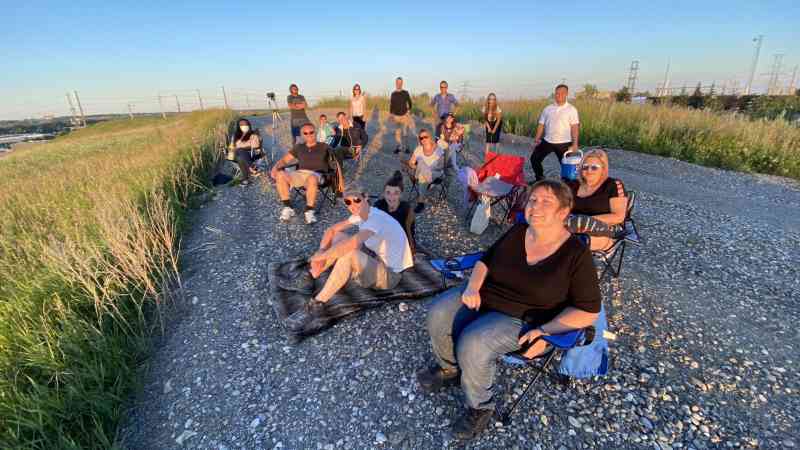 Calgary Skyline Sunset
