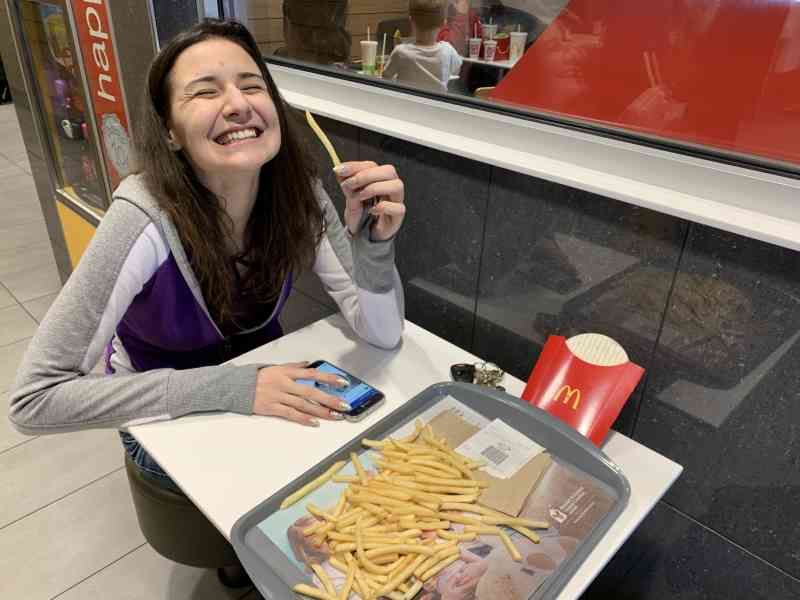 Cookie Monster Fries