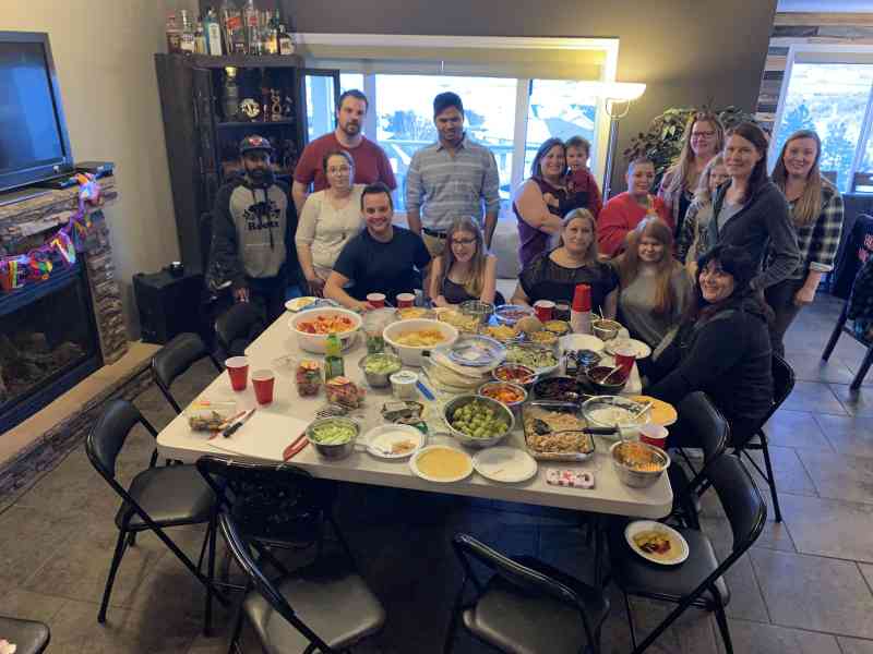 Josh's Birthday Fajitas & Glow