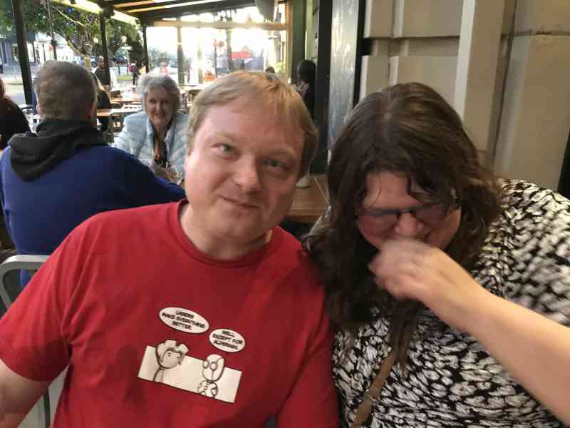 Isaac & Anna Visiting Island