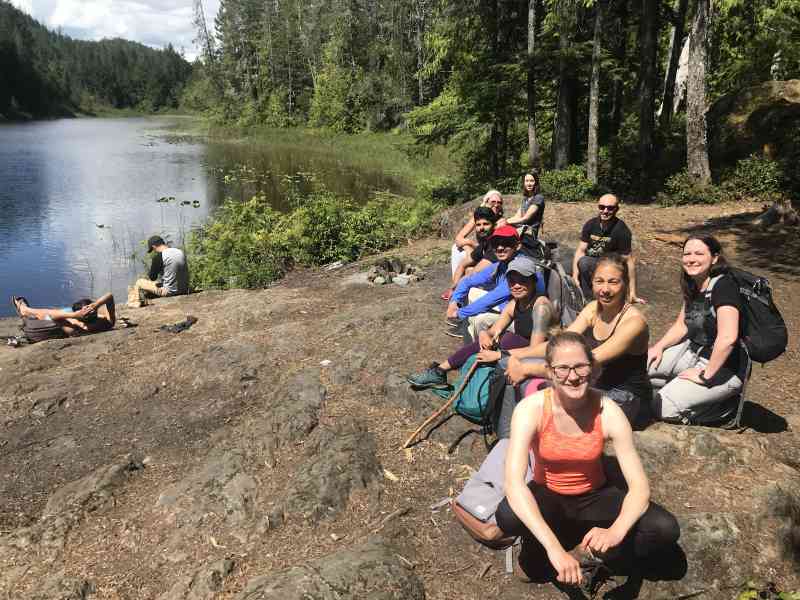 Peden Lake via Bluffs