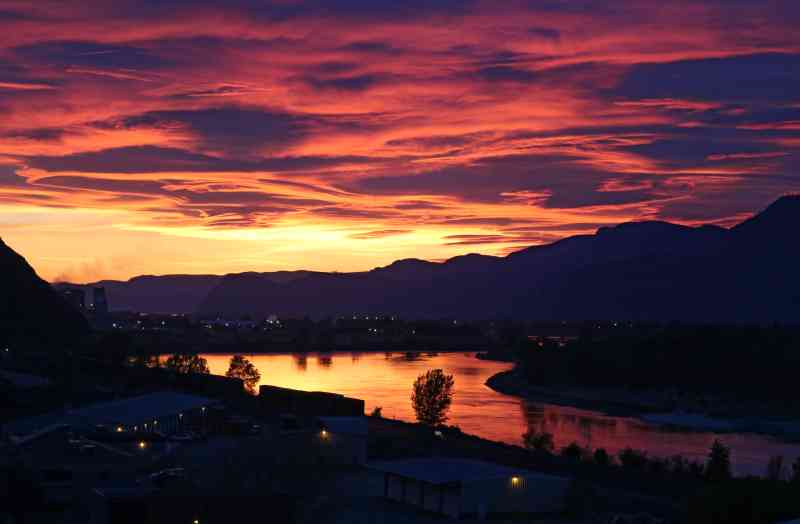 Kamloops River Sunset