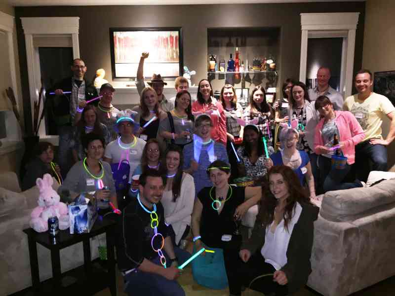 Easter 2015 - Glow in the Dark Easter Egg Hunt