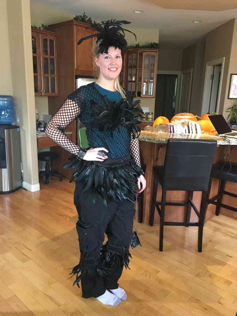 Costume-Goth Crow