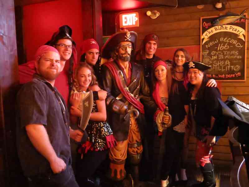 Pirate Dinner Time Capsule @ Salty's