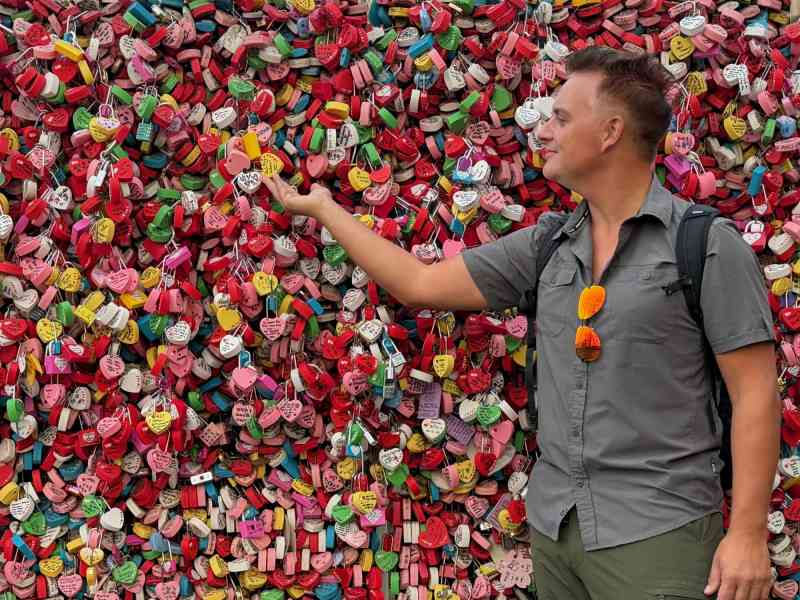 Sunset at N Seoul Tower