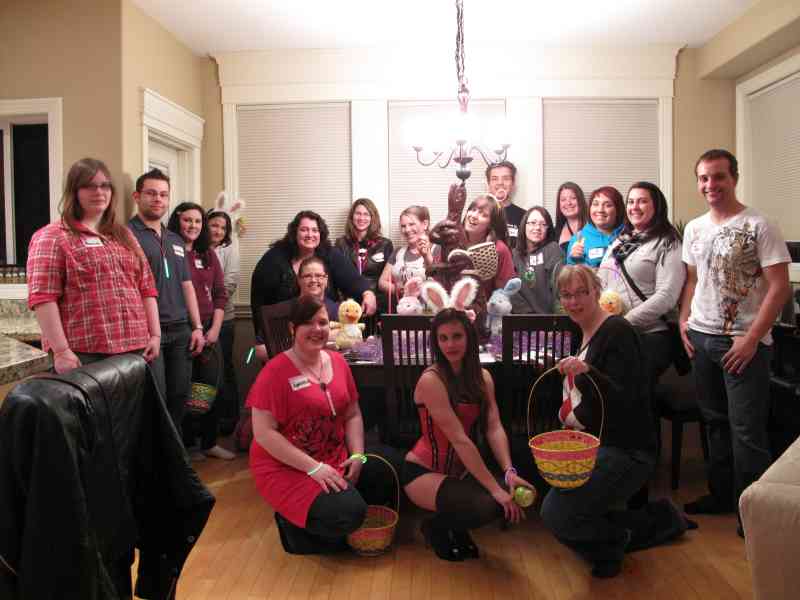 Easter 2011 - Glow in the Dark Easter Egg Hunt