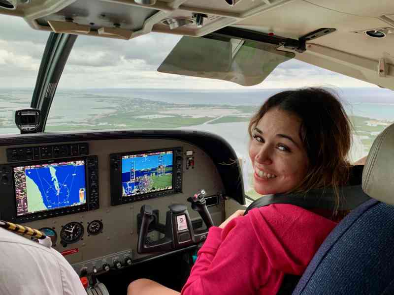 Flight to San Pedro