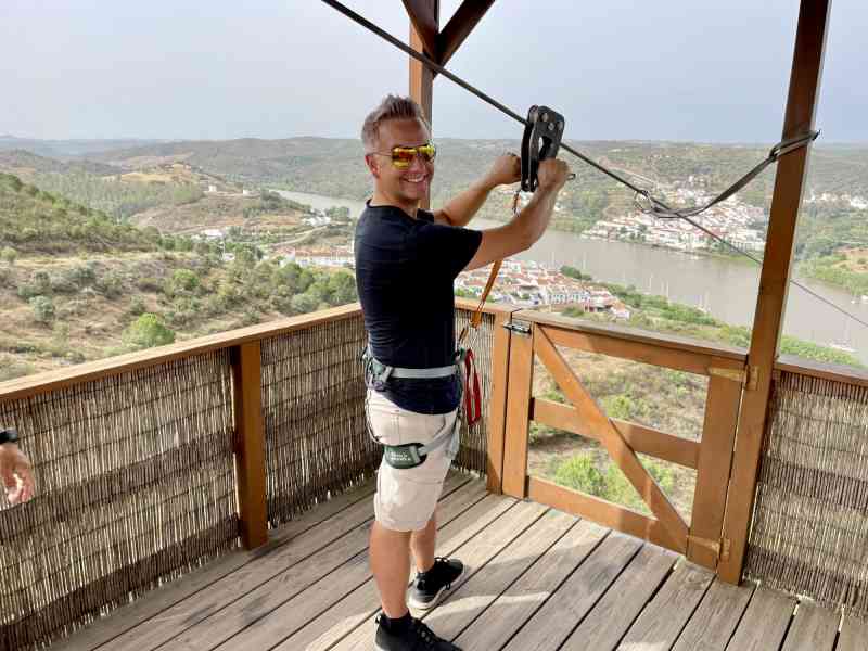 Limitezero (Zip Line Spain to Portugal)