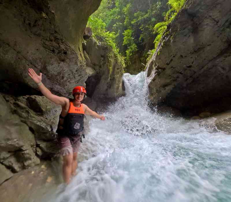 Canyoneering Kawasan Falls and Zip Line