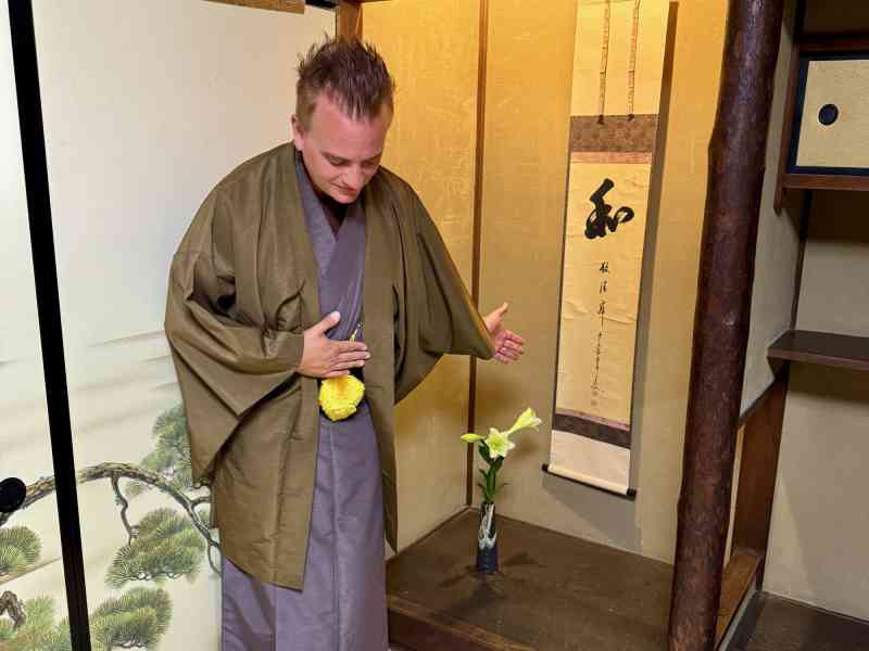Kimono Tea Ceremony Maikoya Kyoto