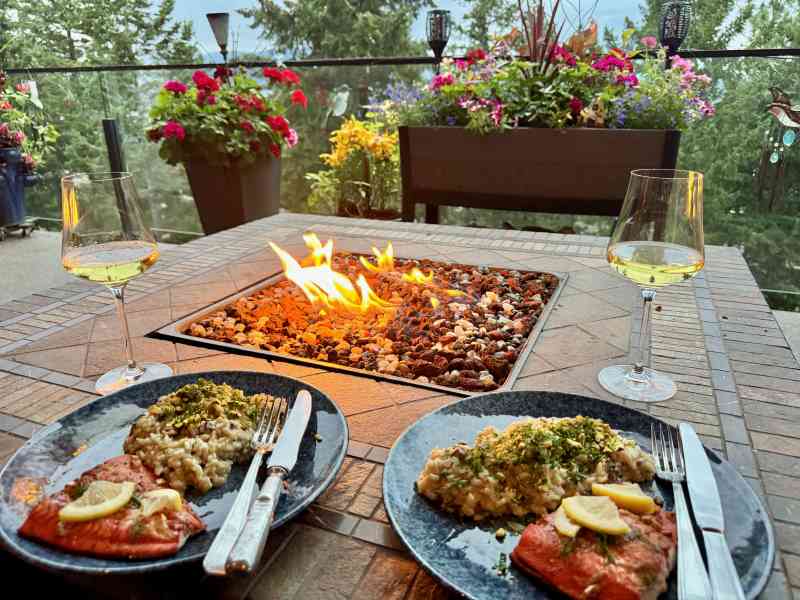 Josh's Famous Salmon & Risotto